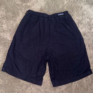 Patagonia Women's Navy Flat Front Shorts